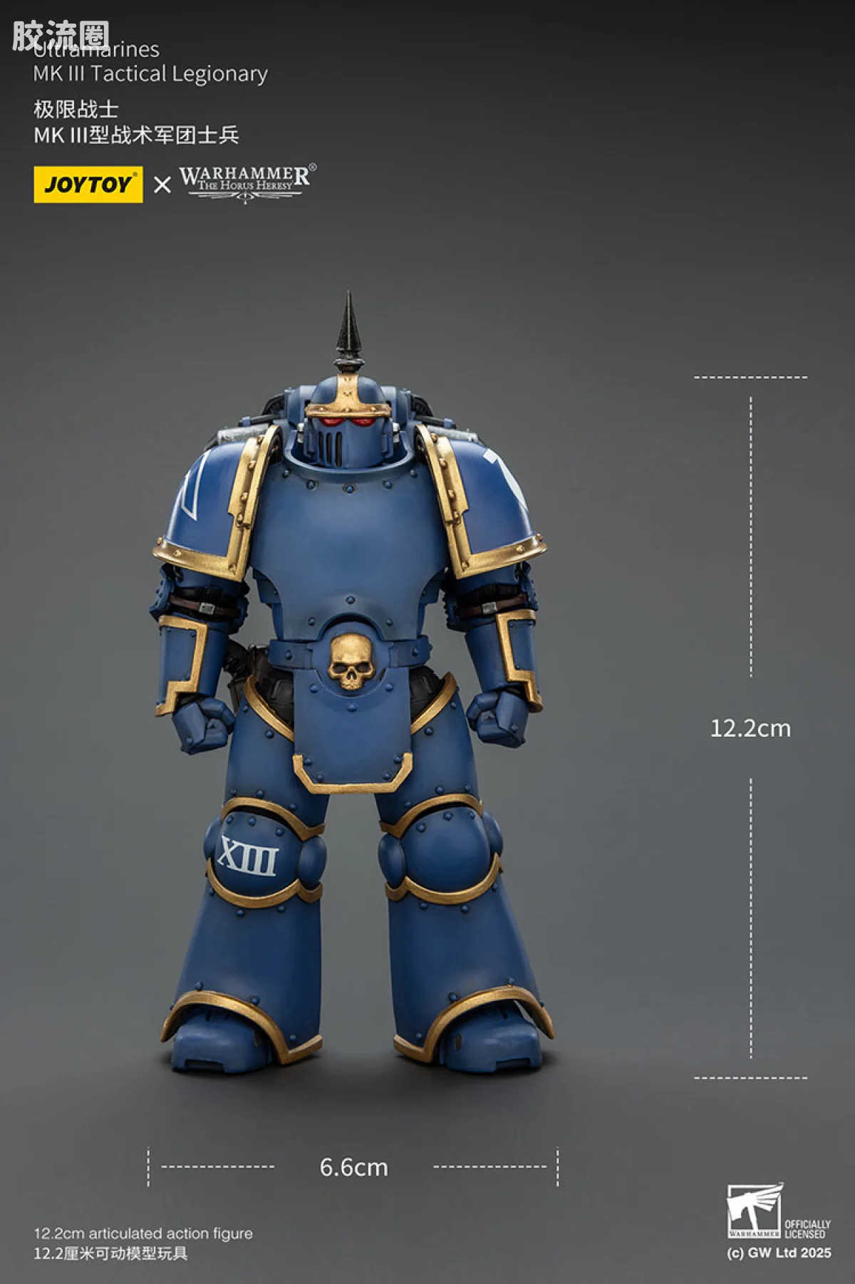 JOYTOY x 战锤40K 极限战士 战团 HH极限战士 MK3型战术军团士兵 - 图片