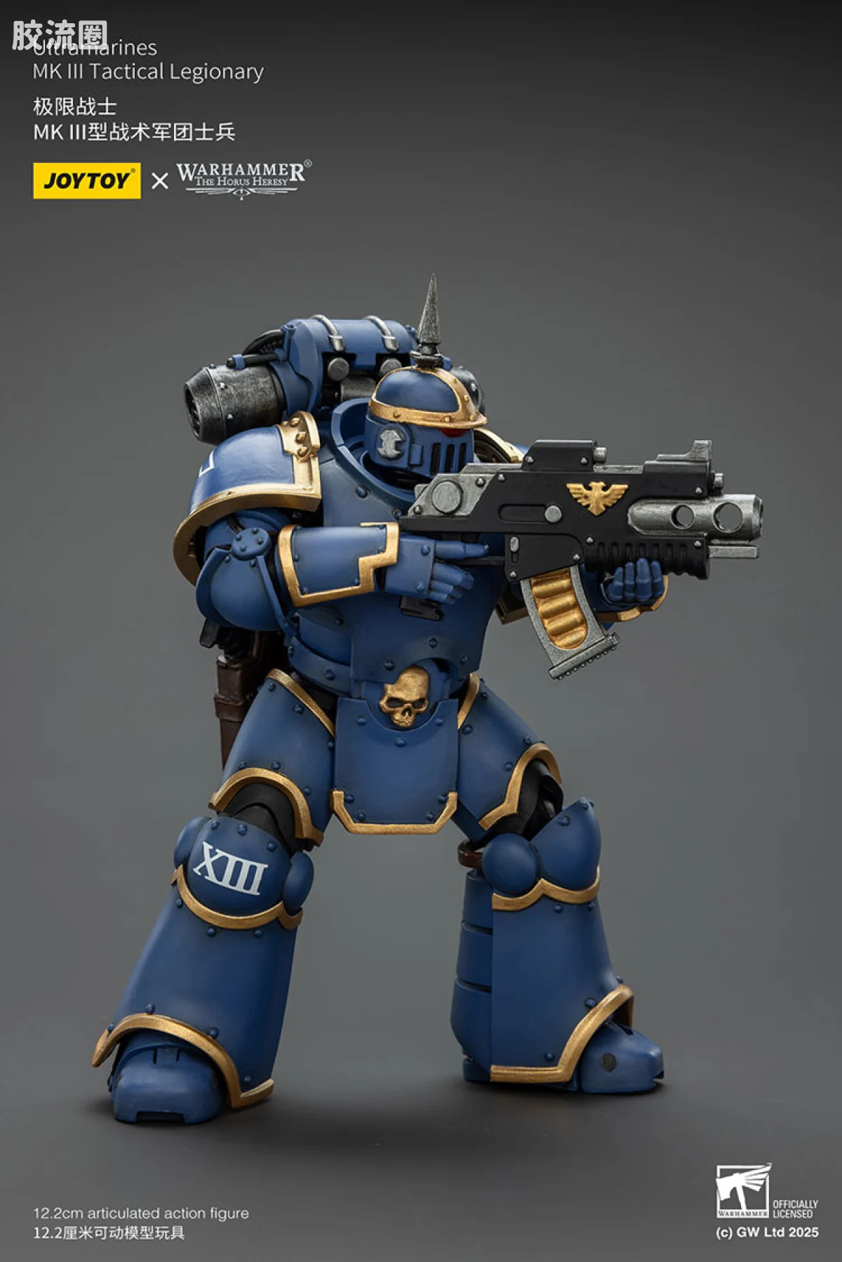 JOYTOY x 战锤40K 极限战士 战团 HH极限战士 MK3型战术军团士兵 - 图片