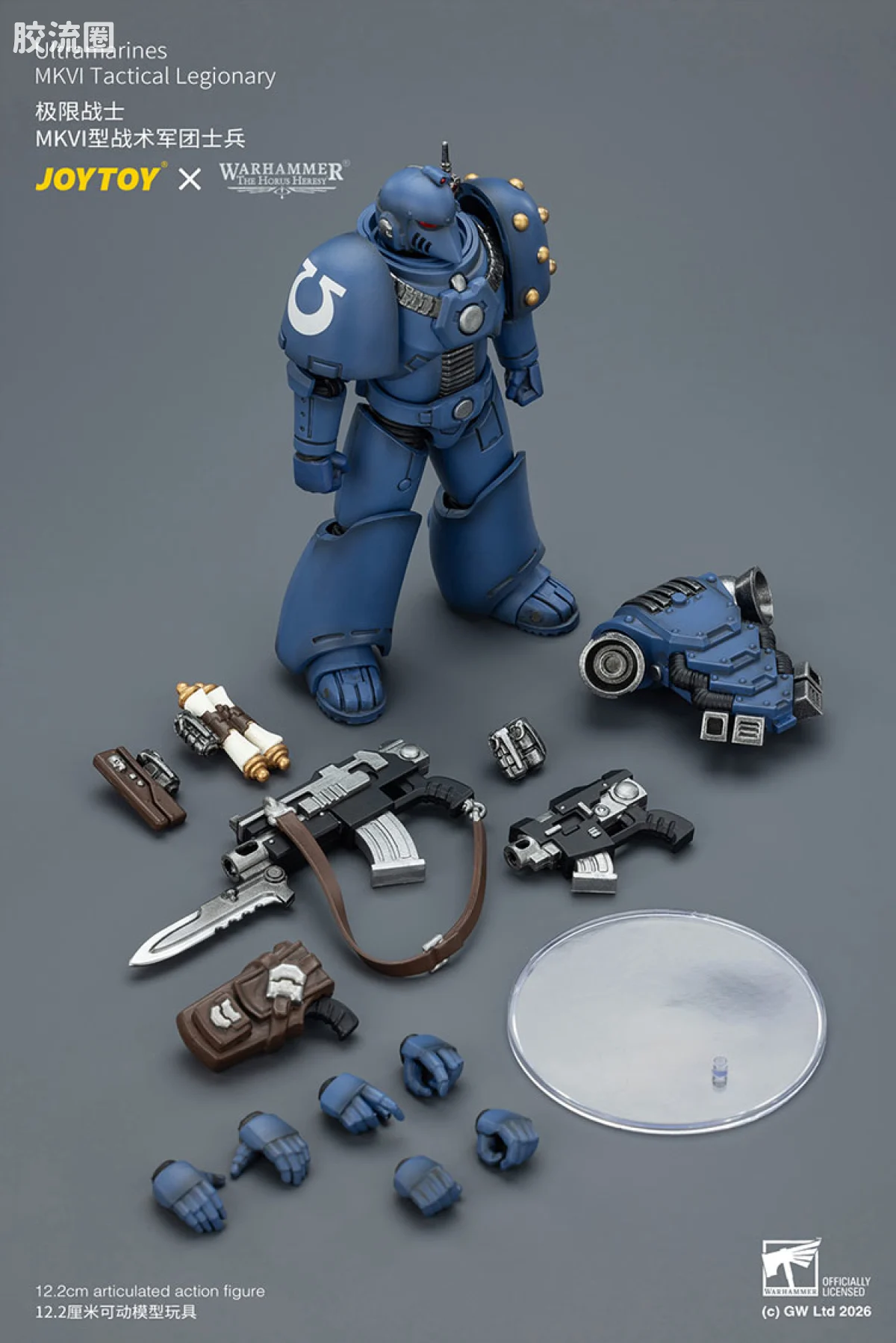 JOYTOY x 战锤40K 极限战士 战团 HH极限战士 MK6型战术军团士兵 - 图片