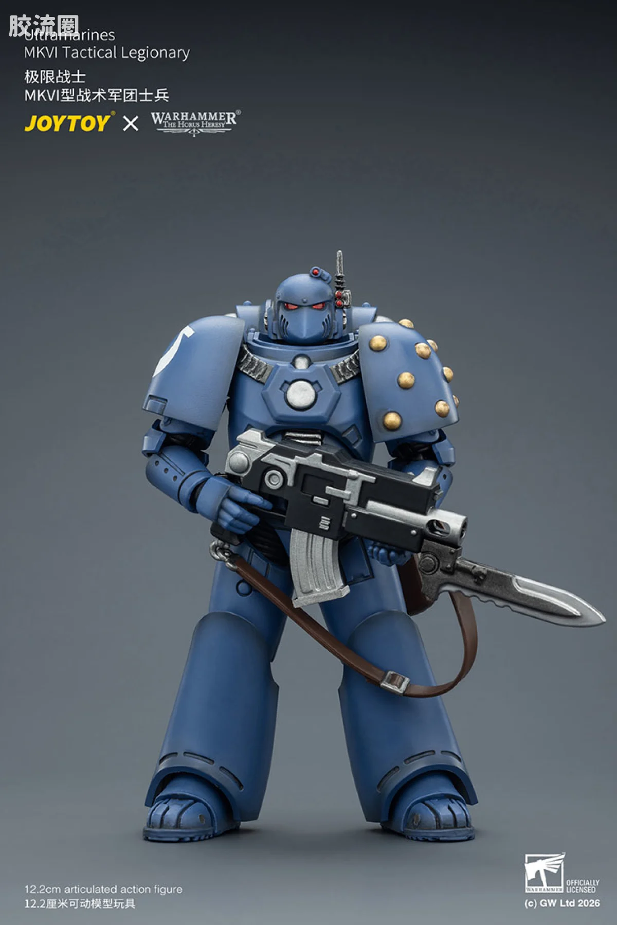 JOYTOY x 战锤40K 极限战士 战团 HH极限战士 MK6型战术军团士兵 - 图片