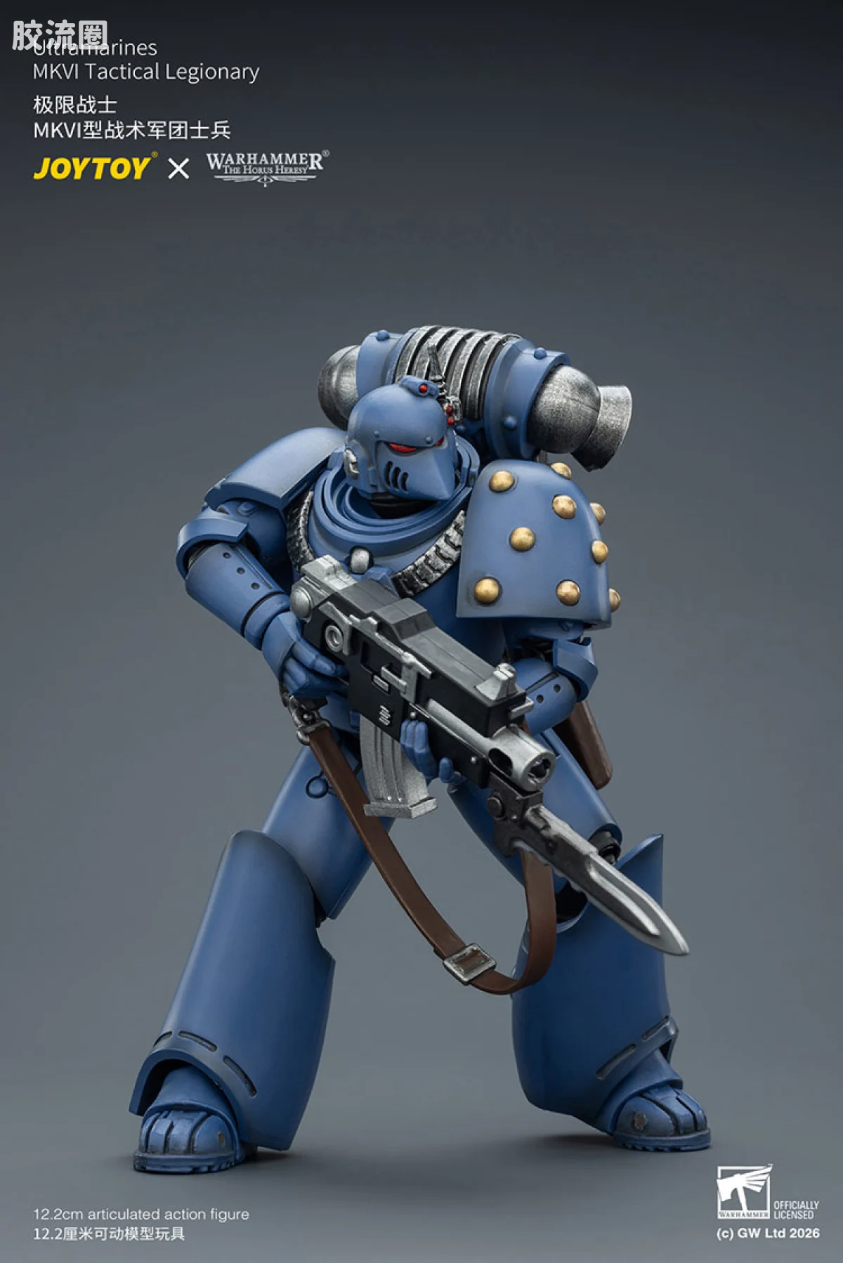 JOYTOY x 战锤40K 极限战士 战团 HH极限战士 MK6型战术军团士兵 - 图片