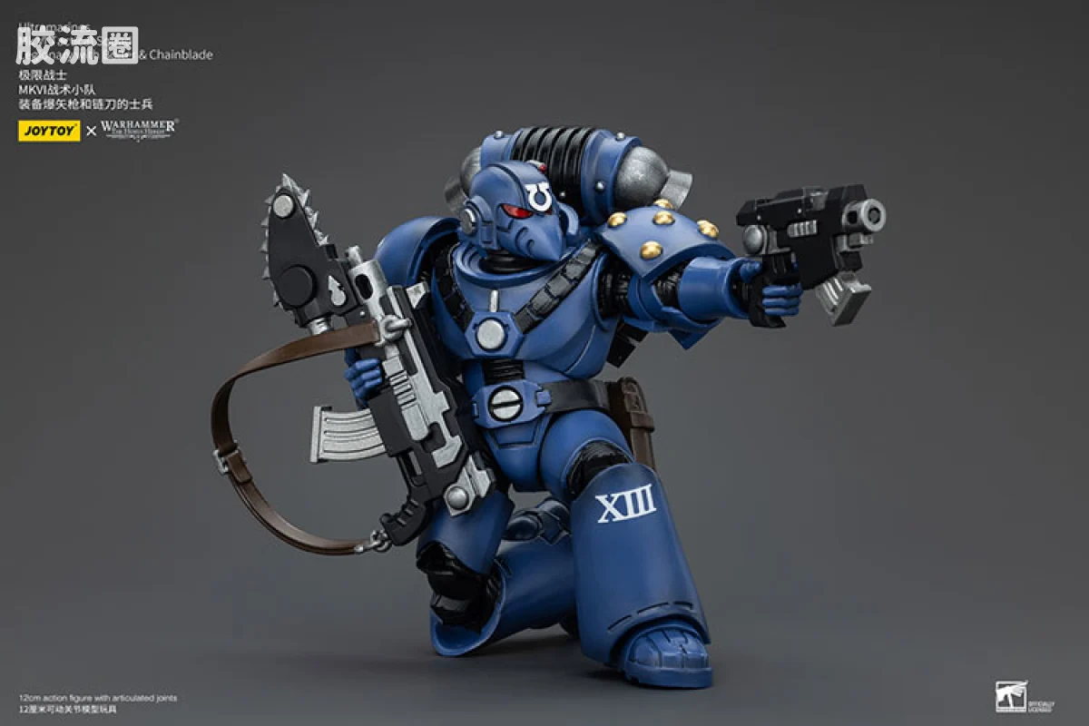 JOYTOY x 战锤40K 极限战士 战团 HH极限战士 MK6战术小队 - 图片