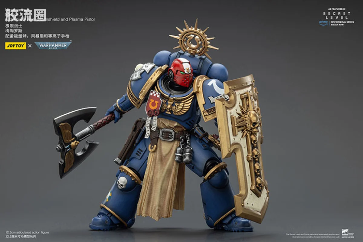 JOYTOY x 战锤40K 【星际战士2】游戏系列 [无所畏惧]极限战士 梅陶罗斯 - 图片