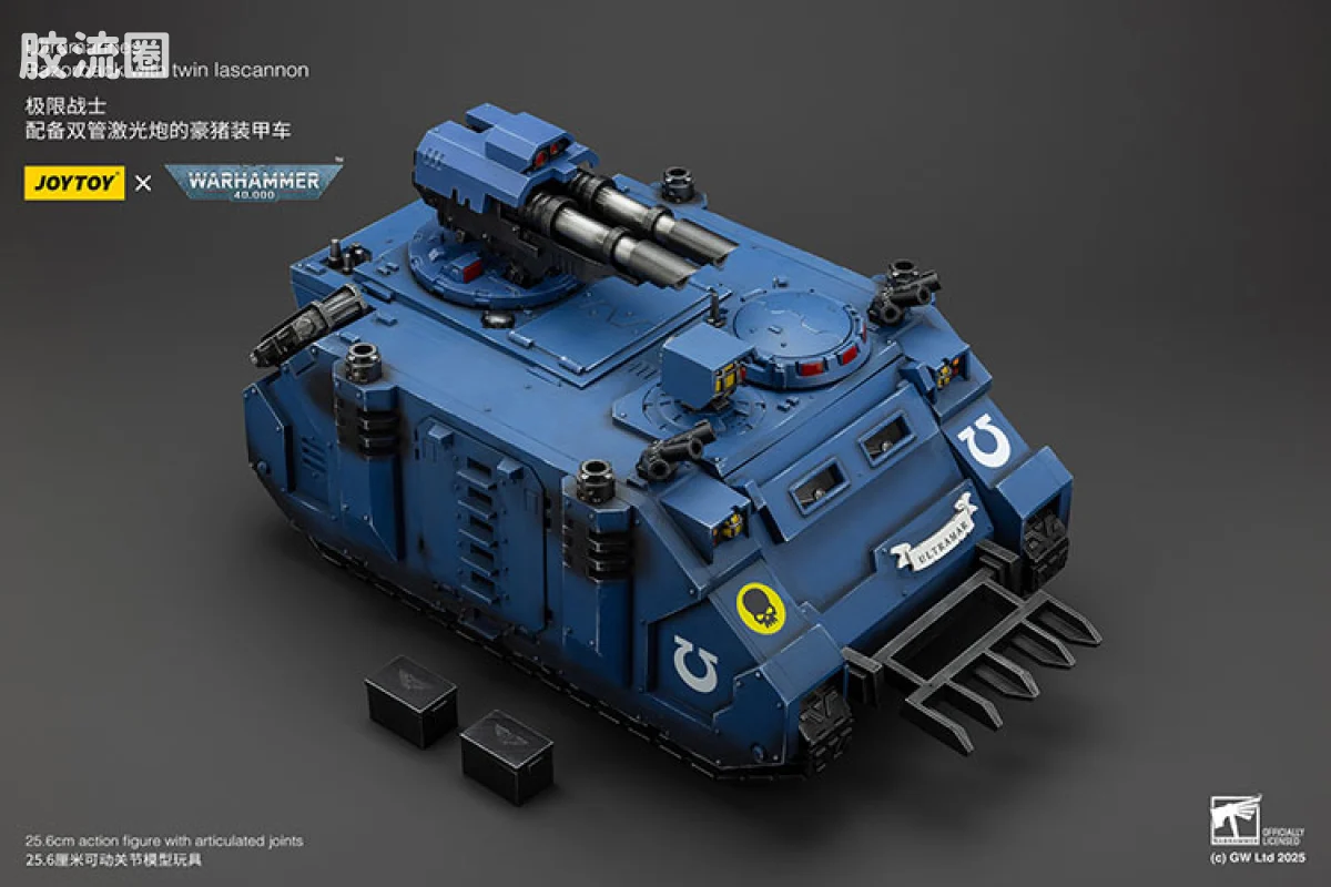 JOYTOY x 战锤40K 机甲载具单位 极限战士 豪猪装甲车（双管激光炮） - 图片
