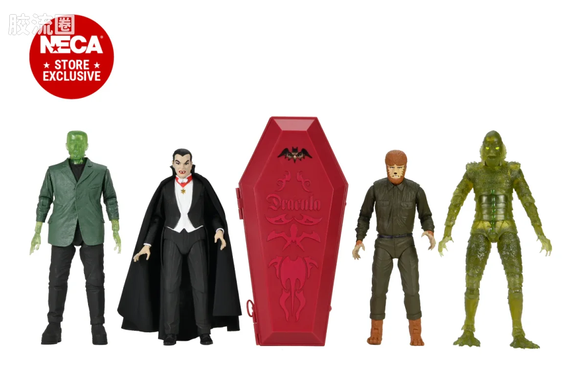 NECA 7寸可动人形系列 环球怪物 终极版系列 地穴俱乐部 - 图片