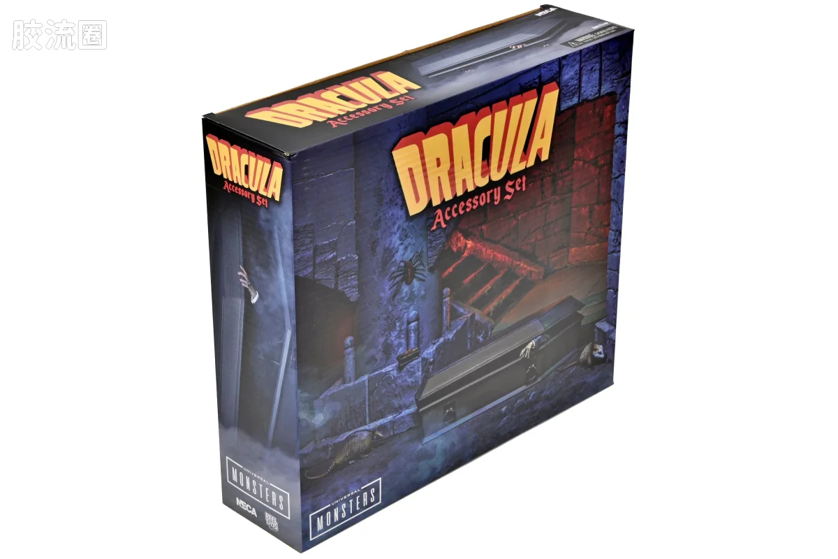 NECA 7寸可动人形系列 环球怪物 终极版系列 电影 吸血鬼德古拉 场景配件包 - 图片