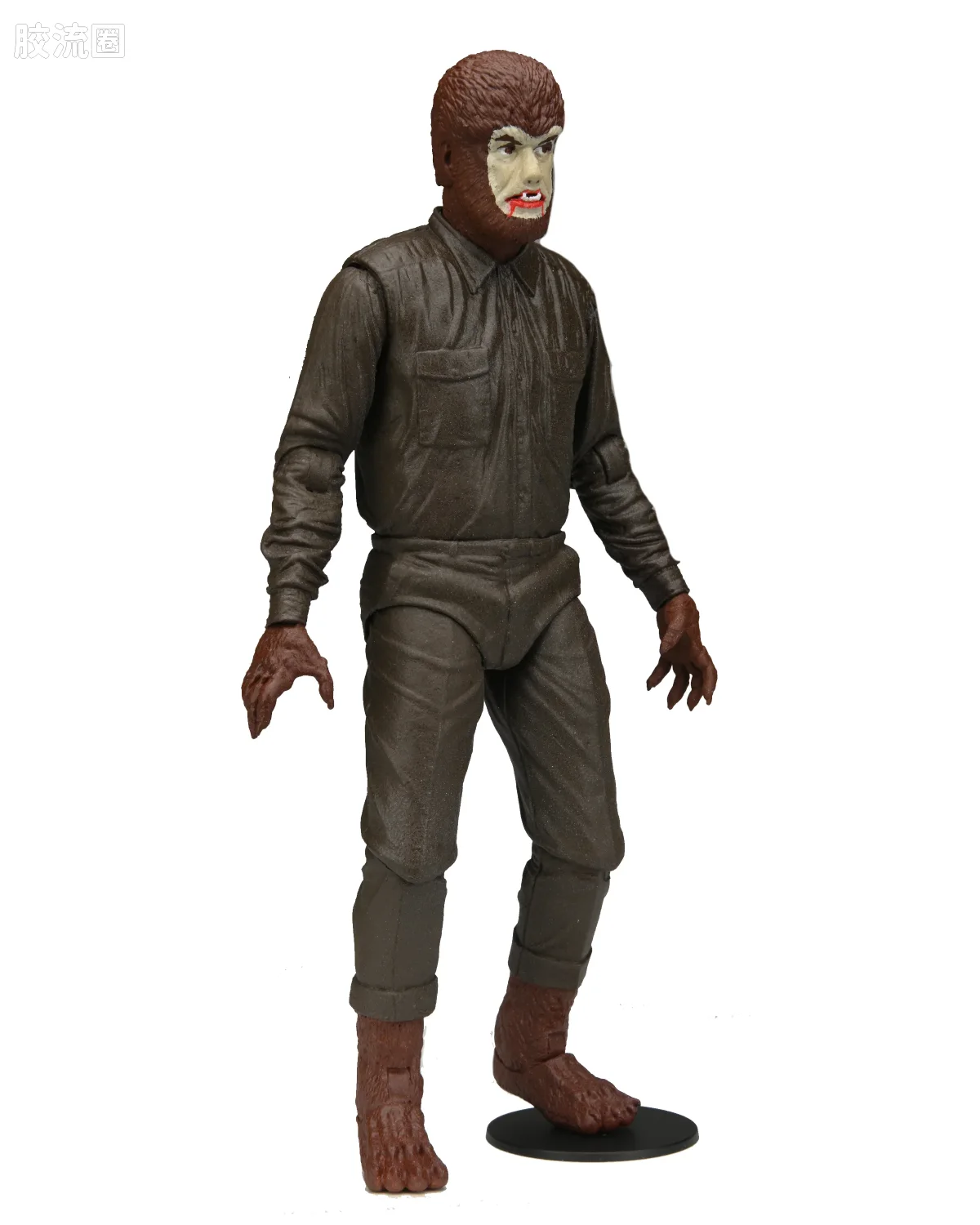NECA 7寸可动人形系列 环球怪物 终极版系列 夜光复古狼人 - 图片