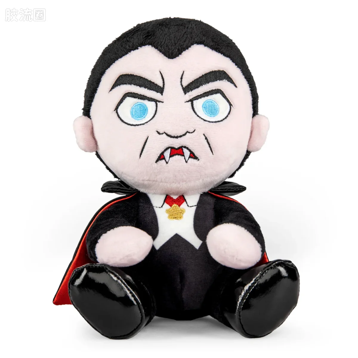 NECA 7寸可动人形系列 Toony Terrors/微小的恐怖系列 德古拉、弗兰肯斯坦、狼人、木乃伊 + 赠品毛绒玩偶 - 图片