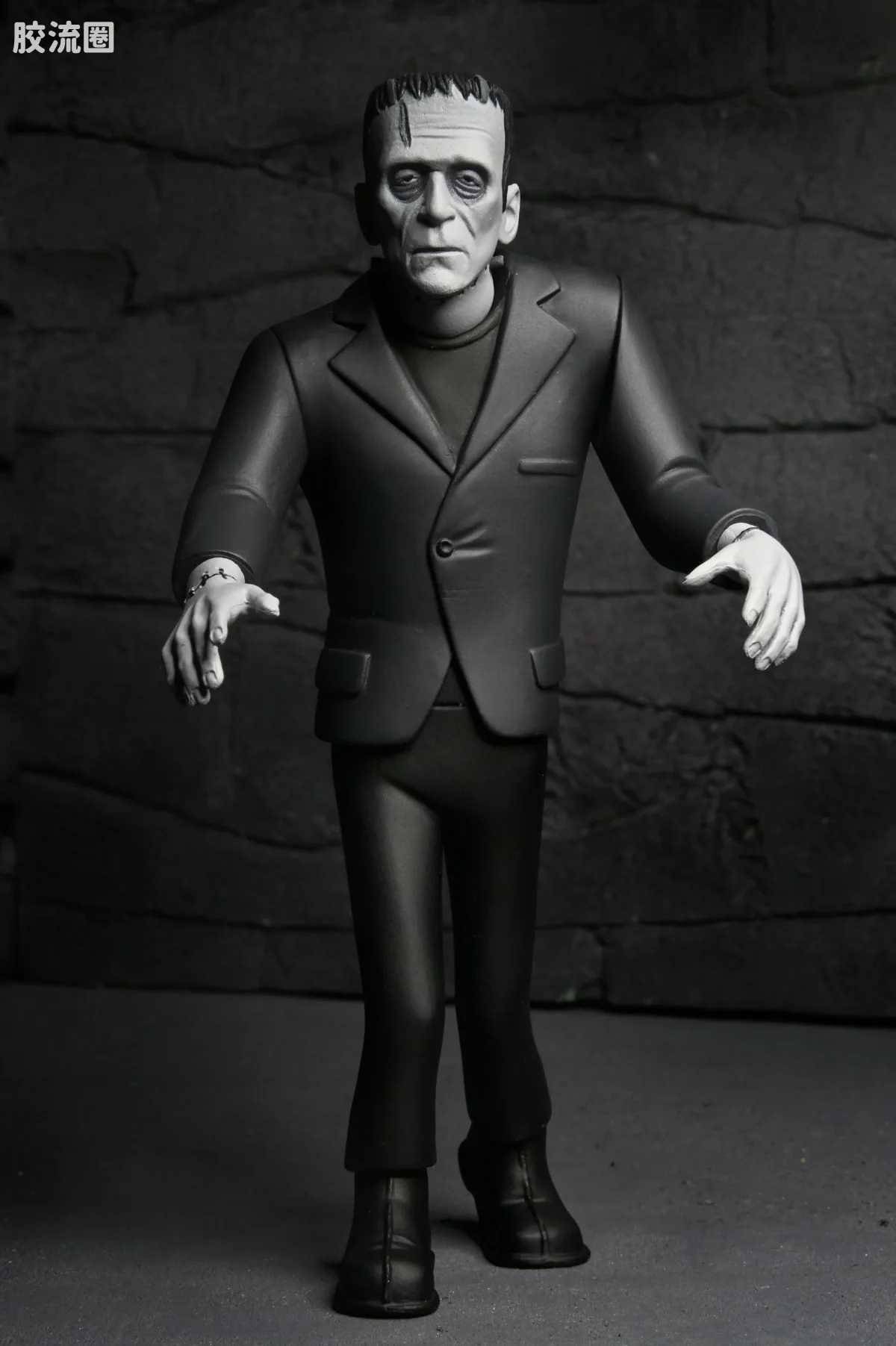 NECA 7寸可动人形系列 Toony Terrors/微小的恐怖系列 德古拉、弗兰肯斯坦、木乃伊与狼人 - 图片