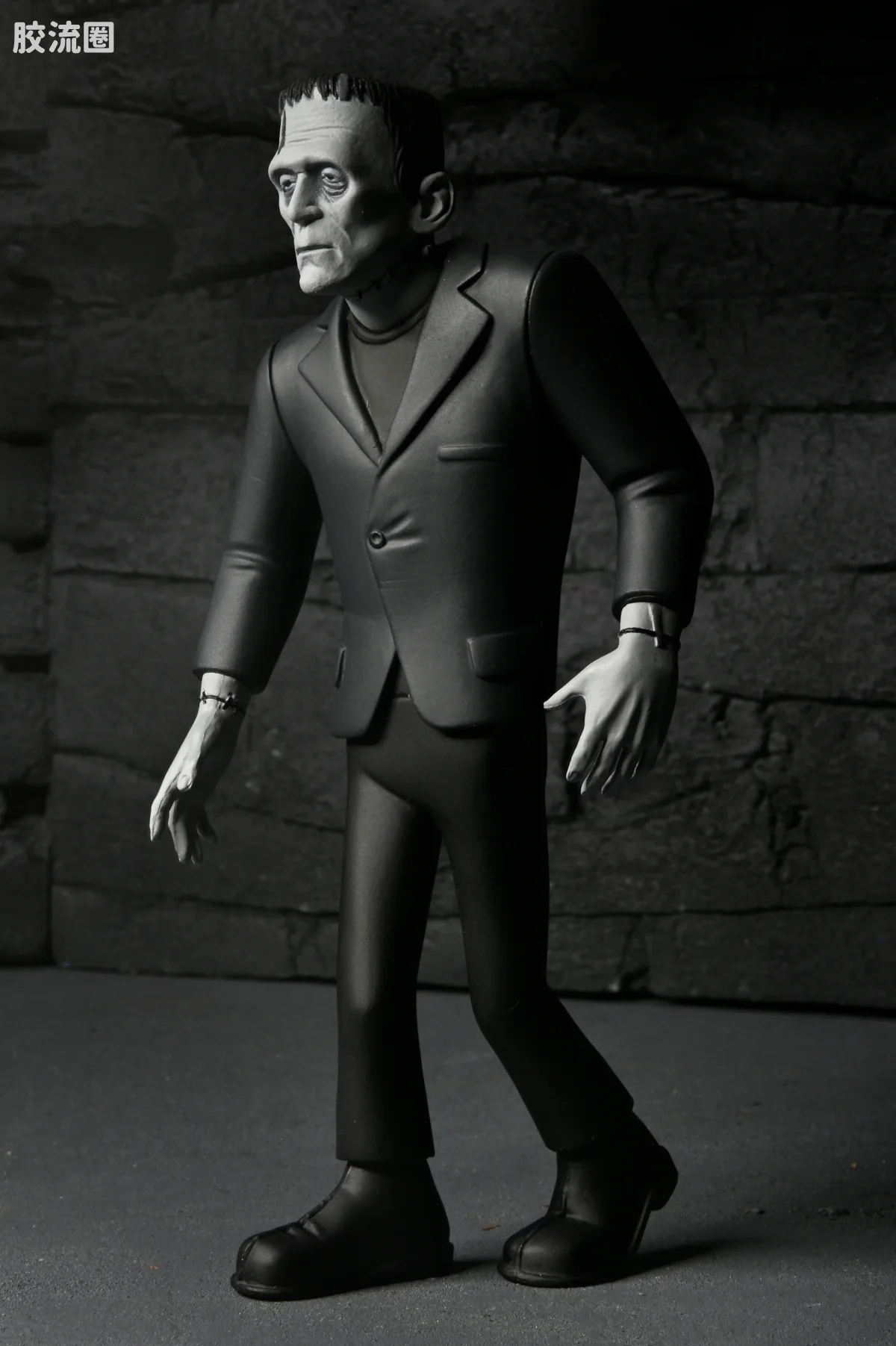 NECA 7寸可动人形系列 Toony Terrors/微小的恐怖系列 德古拉、弗兰肯斯坦、木乃伊与狼人 - 图片