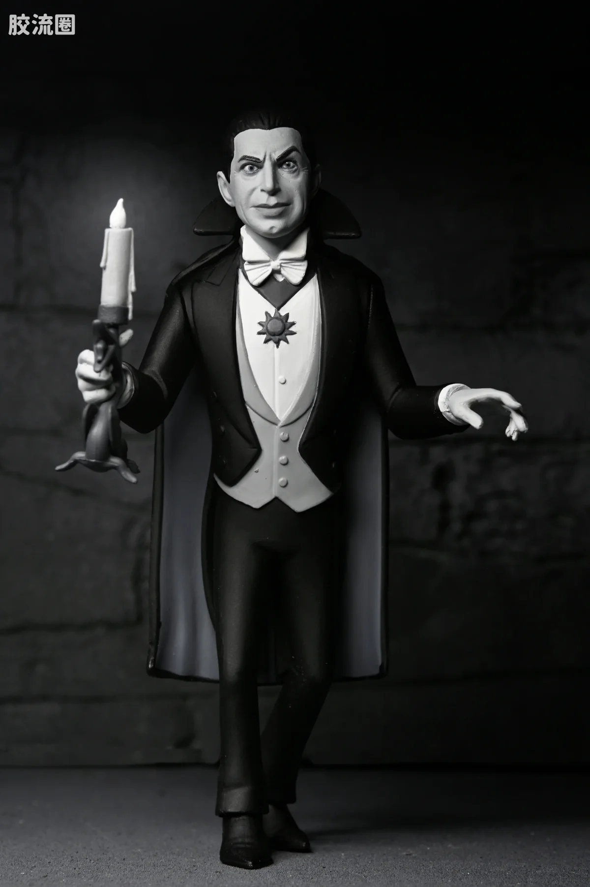 NECA 7寸可动人形系列 Toony Terrors/微小的恐怖系列 德古拉、弗兰肯斯坦、木乃伊与狼人 - 图片