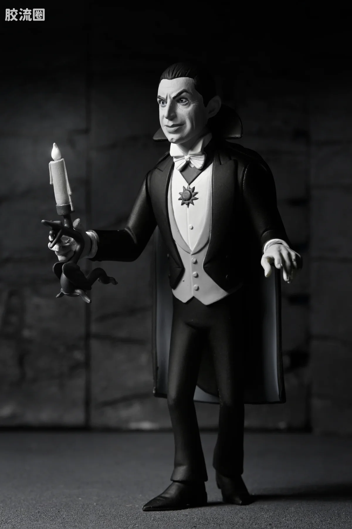 NECA 7寸可动人形系列 Toony Terrors/微小的恐怖系列 德古拉、弗兰肯斯坦、木乃伊与狼人 - 图片