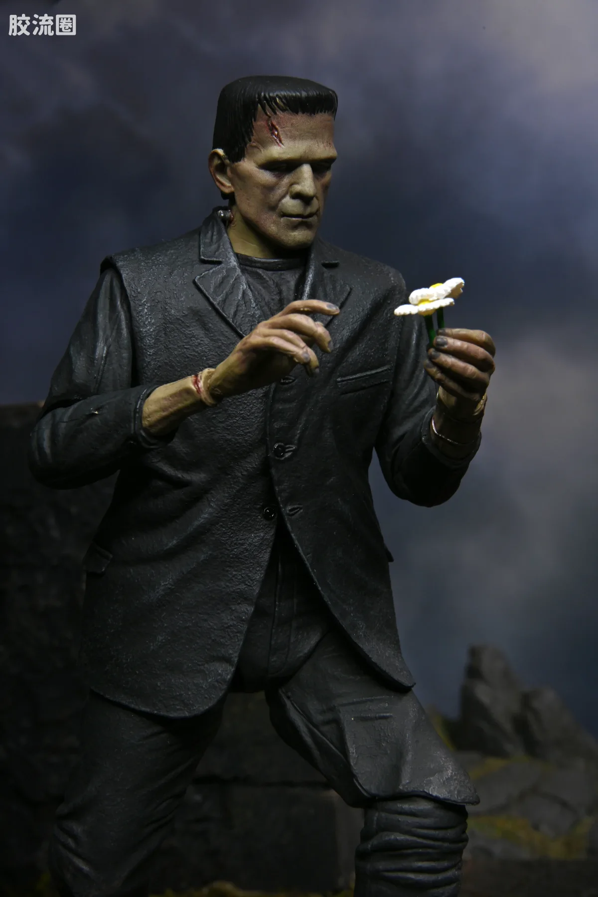 NECA 7寸可动人形系列 环球怪物 终极版系列 弗兰肯斯坦的怪物与科学怪人的新娘 - 图片