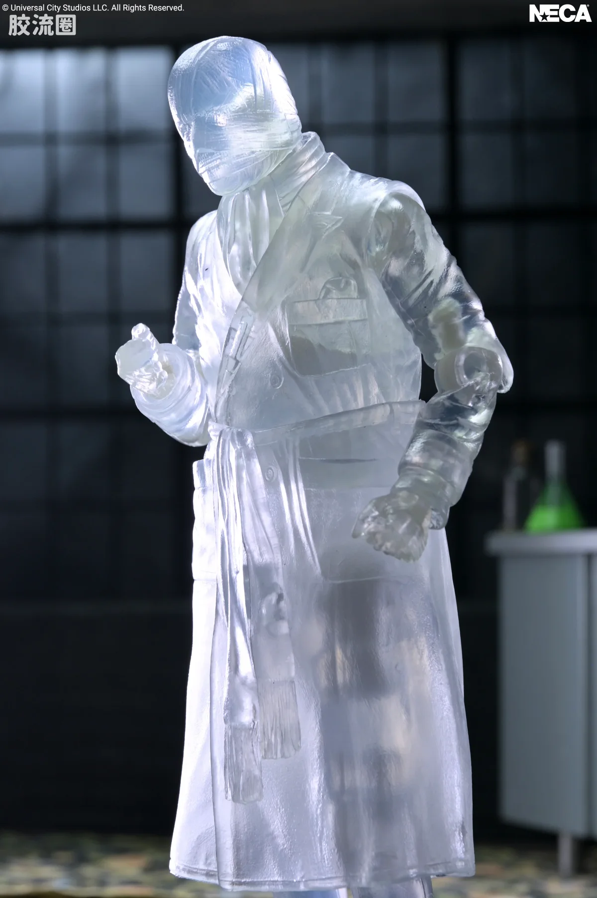 NECA 7寸可动人形系列 终极版/豪华版 电影系列 隐身人 - 图片