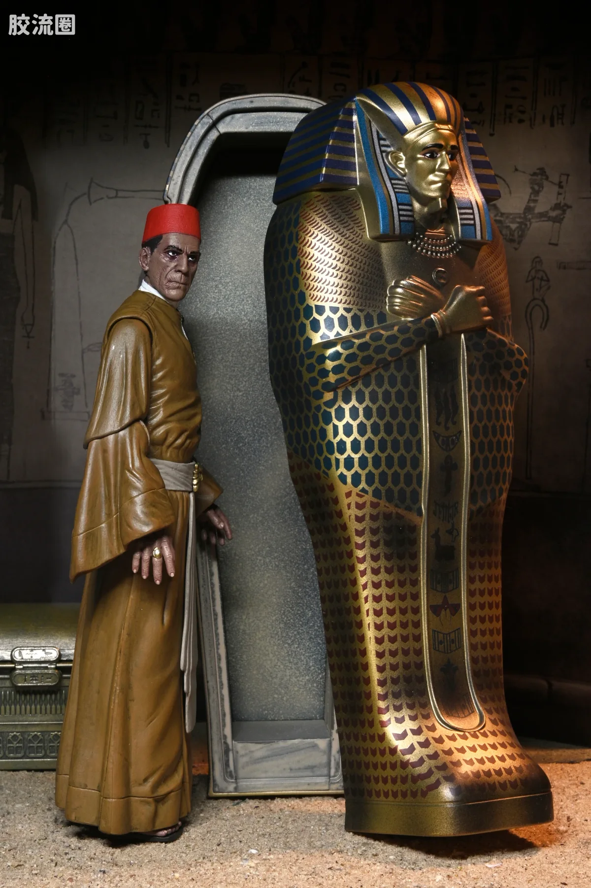 NECA 7寸可动人形系列 环球怪物 终极版系列 木乃伊 终极套装 - 图片