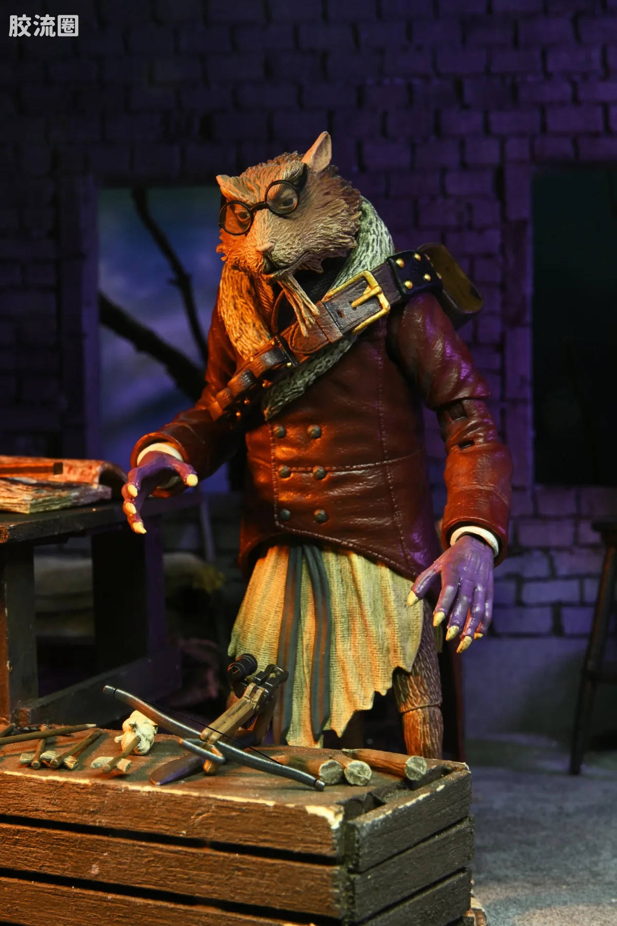 NECA 7寸可动人形系列 环球怪物 X 忍者神龟系列 电影 范海辛 斯普林特 - 图片