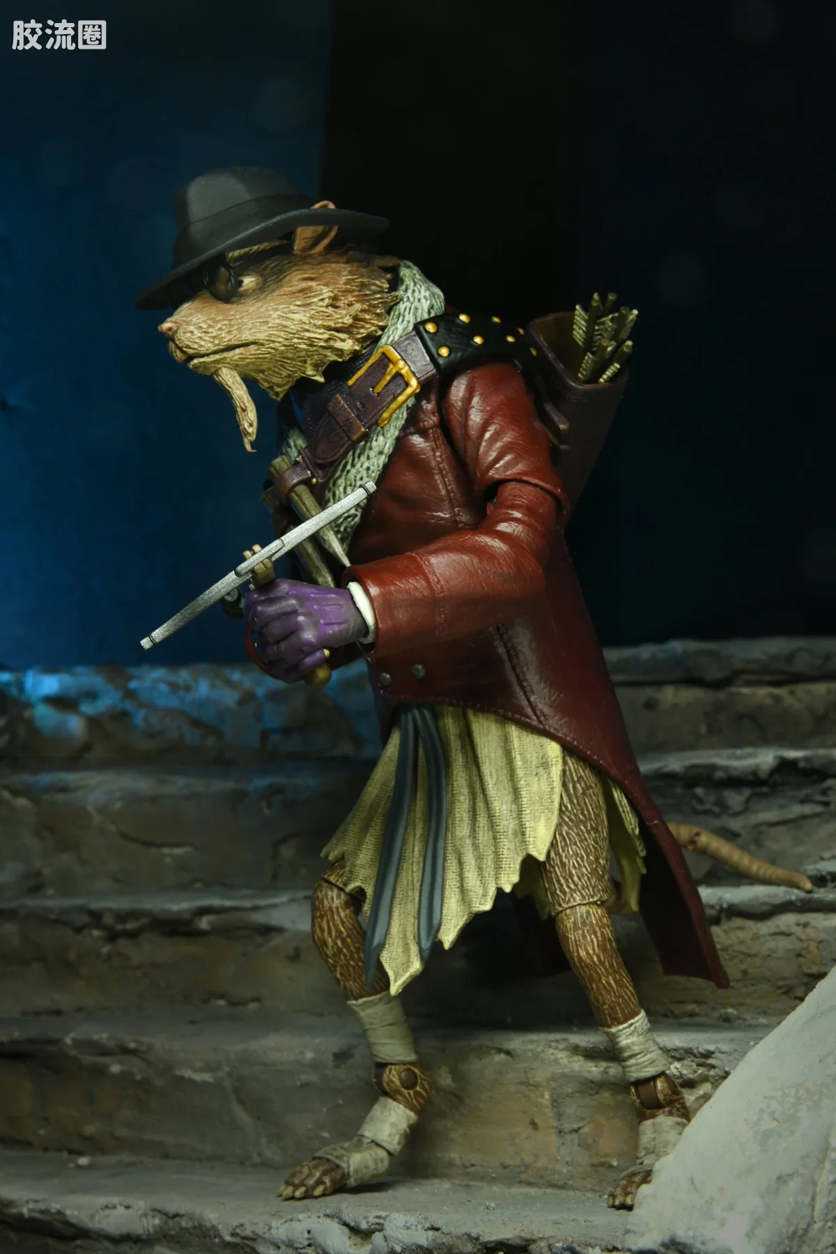 NECA 7寸可动人形系列 环球怪物 X 忍者神龟系列 电影 范海辛 斯普林特 - 图片