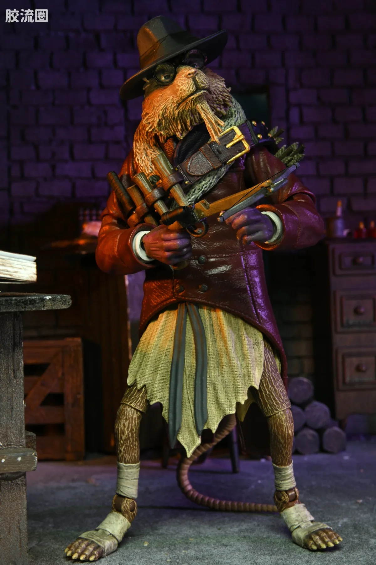 NECA 7寸可动人形系列 环球怪物 X 忍者神龟系列 电影 范海辛 斯普林特 - 图片
