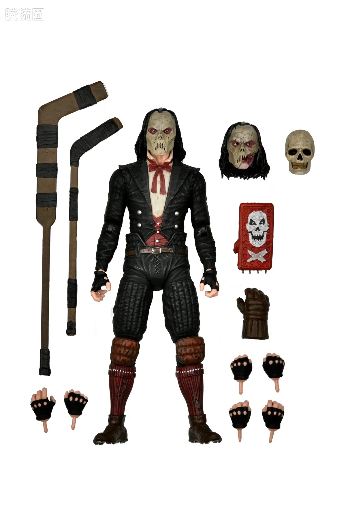 NECA 7寸可动人形系列 环球怪物 X 忍者神龟系列 电影 歌剧魅影 凯西·琼斯 - 图片