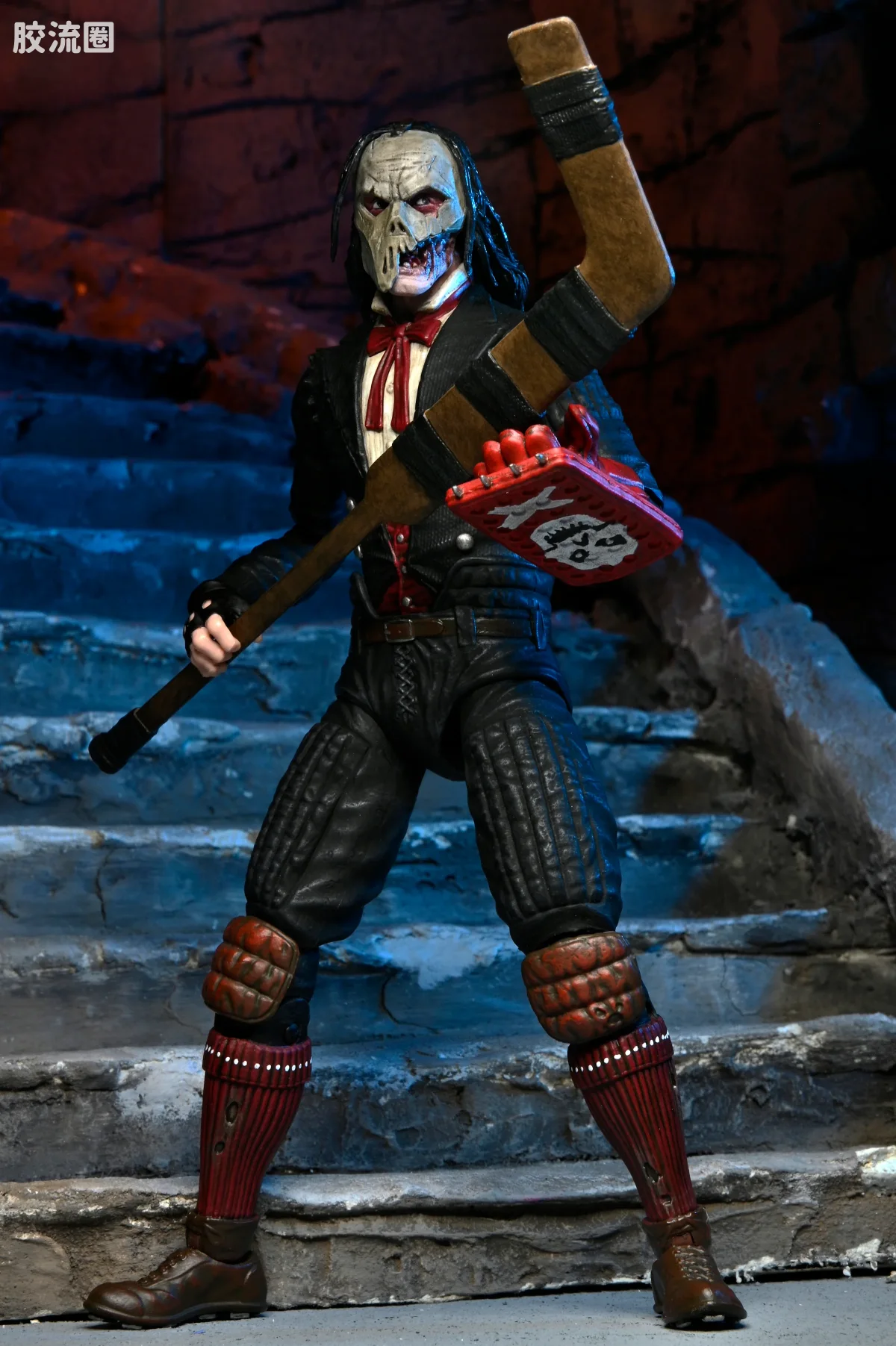 NECA 7寸可动人形系列 环球怪物 X 忍者神龟系列 电影 歌剧魅影 凯西·琼斯 - 图片