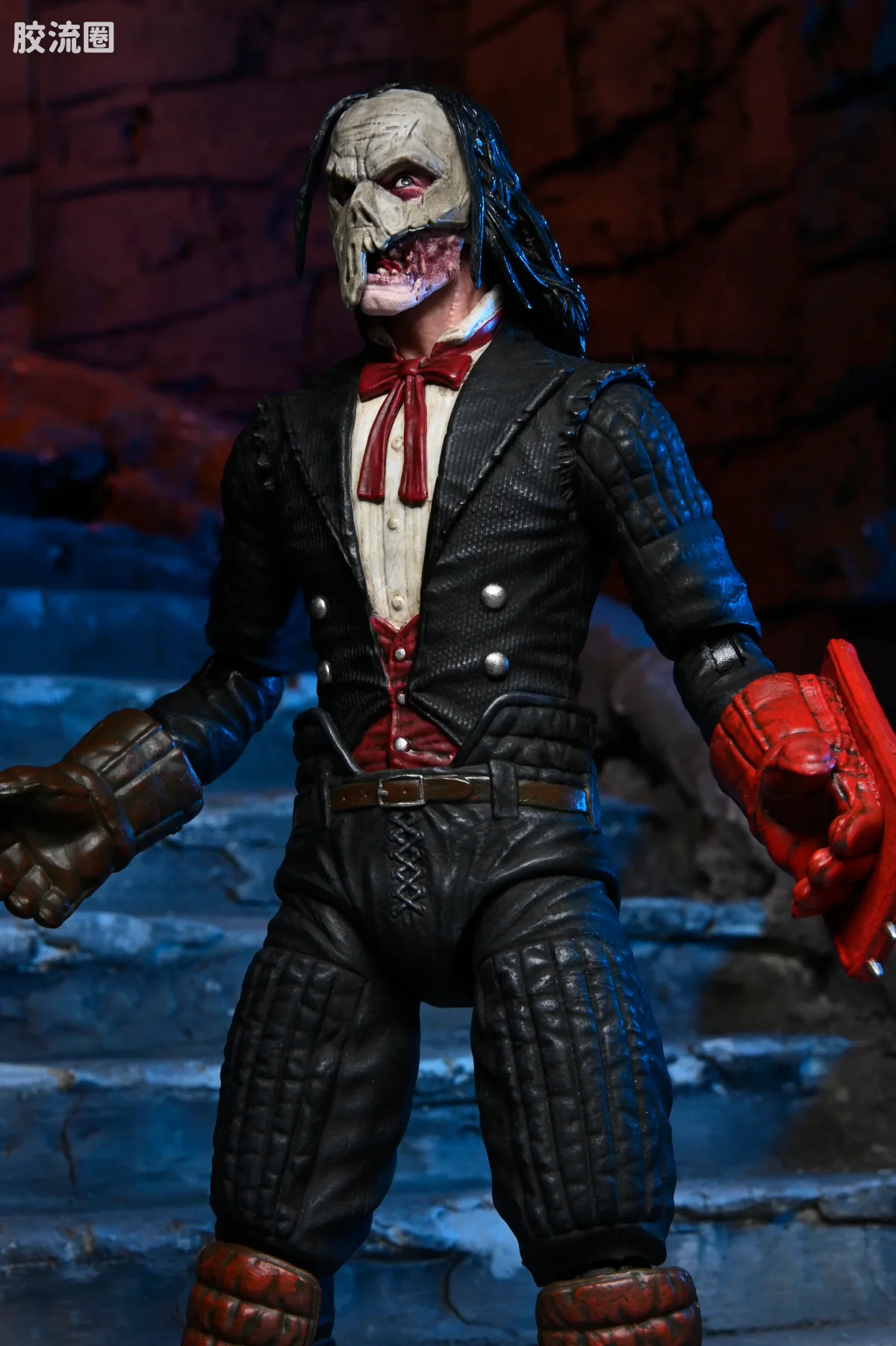 NECA 7寸可动人形系列 环球怪物 X 忍者神龟系列 电影 歌剧魅影 凯西·琼斯 - 图片