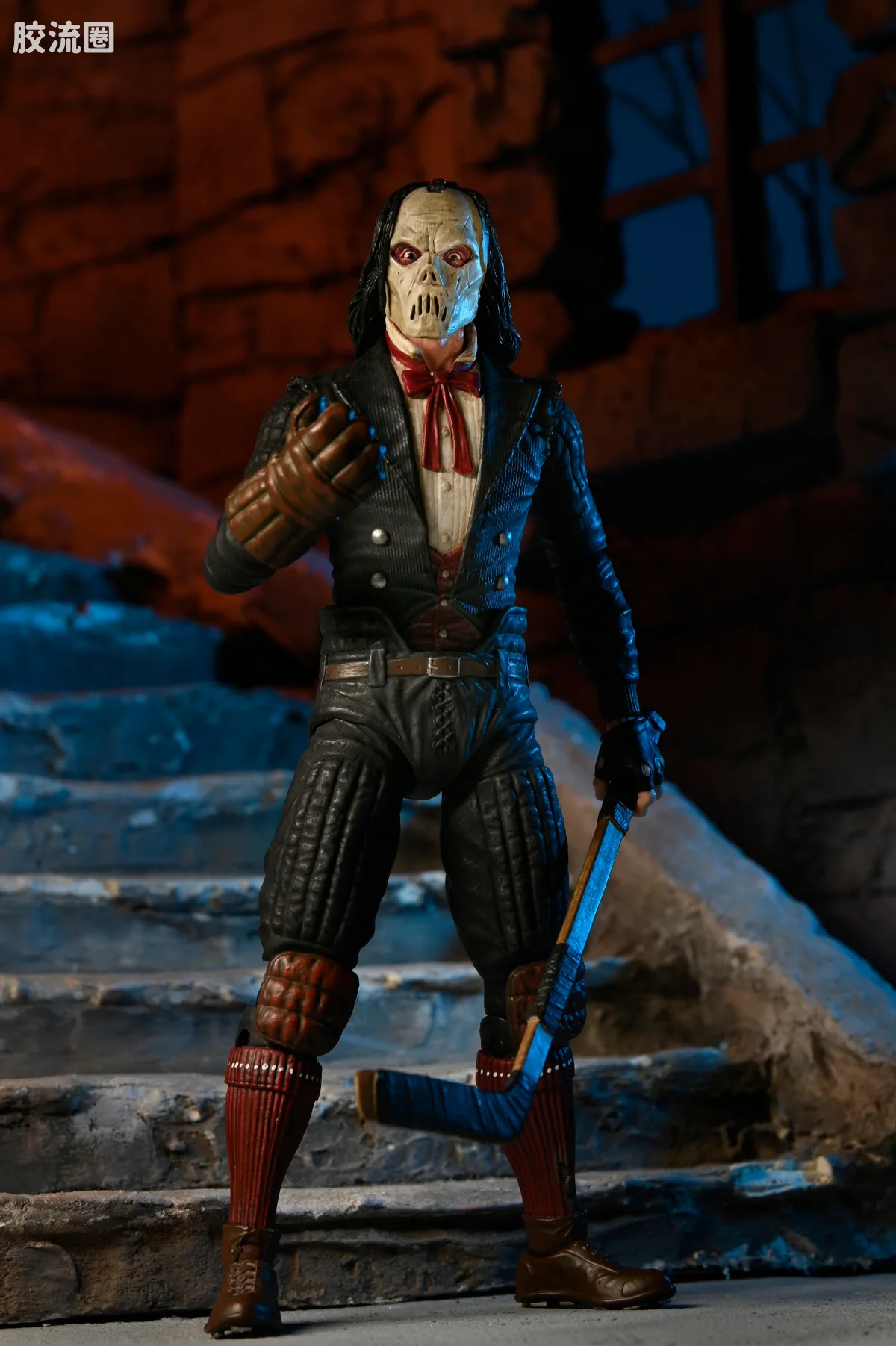 NECA 7寸可动人形系列 环球怪物 X 忍者神龟系列 电影 歌剧魅影 凯西·琼斯 - 图片