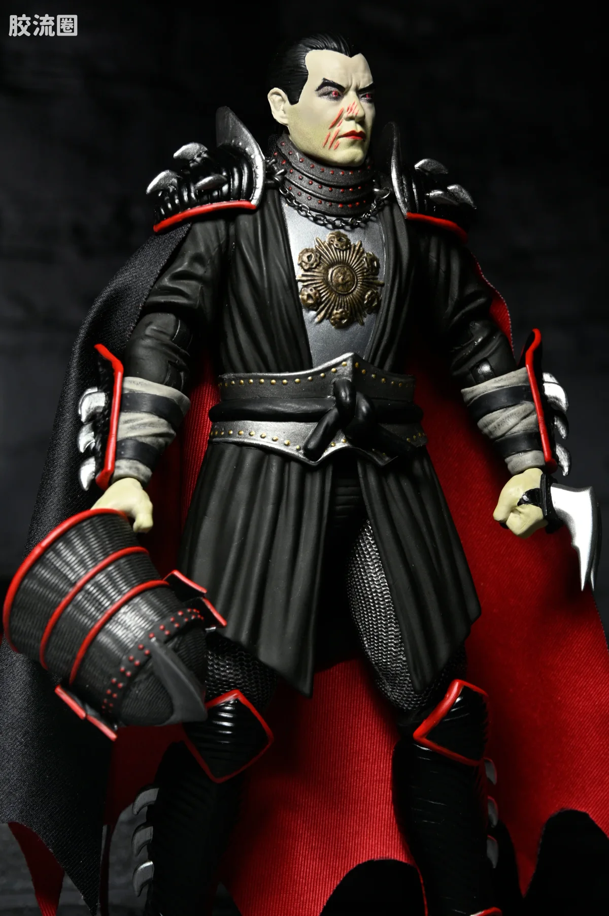 NECA 7寸可动人形系列 环球怪物 X 忍者神龟系列 电影 德古拉 施莱德 - 图片