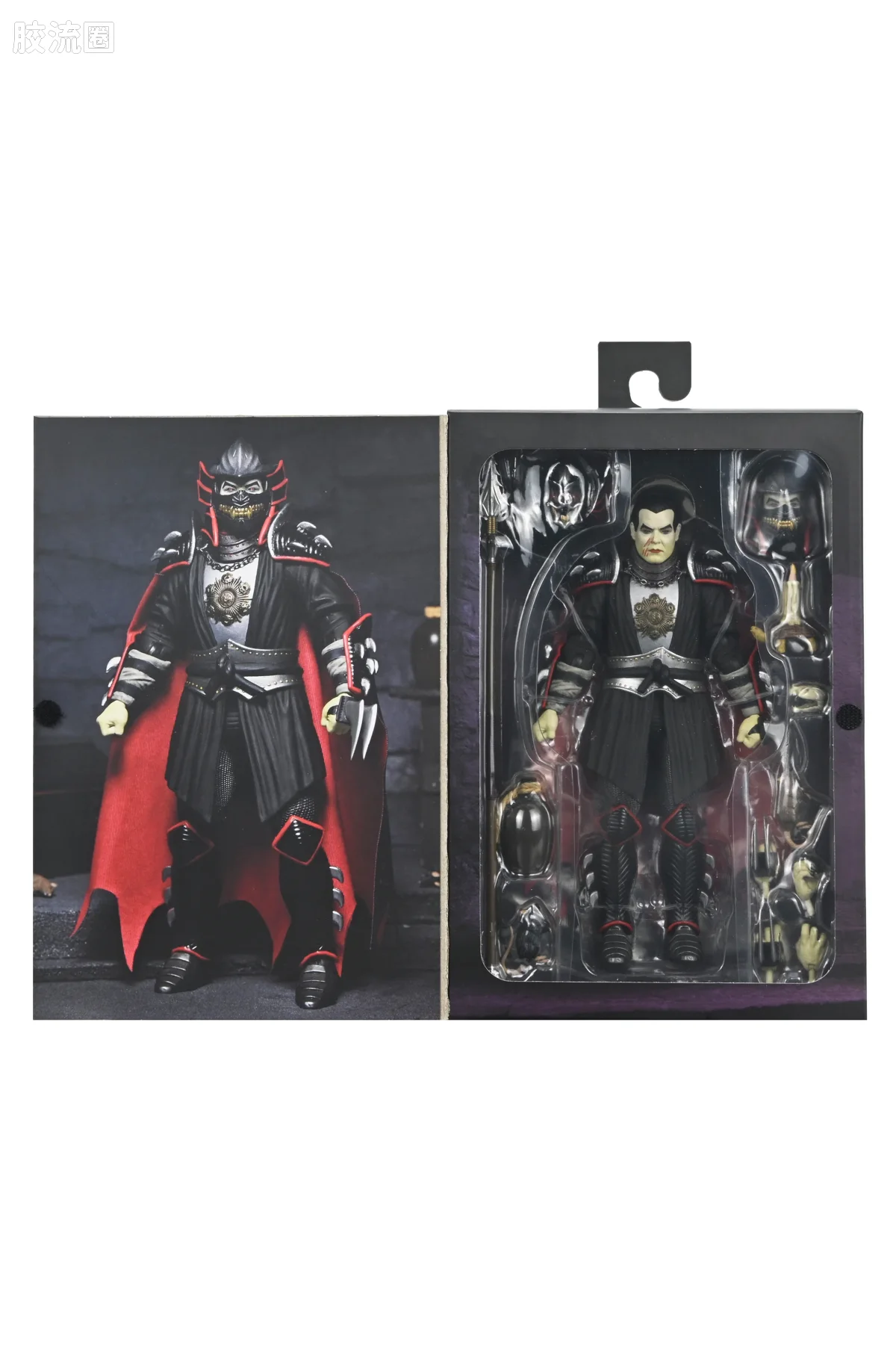 NECA 7寸可动人形系列 环球怪物 X 忍者神龟系列 电影 德古拉 施莱德 - 图片