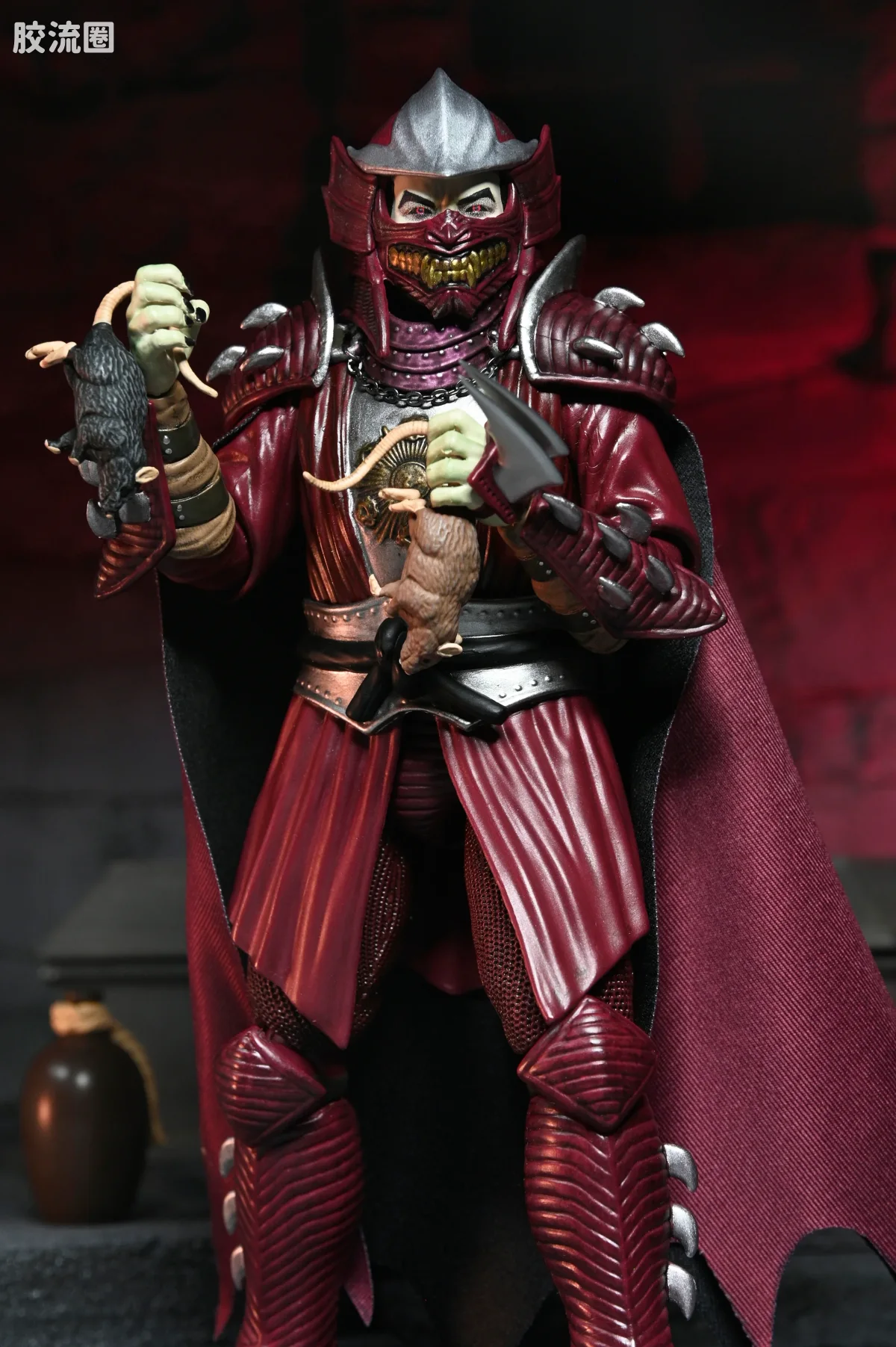 NECA 7寸可动人形系列 环球怪物 X 忍者神龟系列 德古拉 施莱德 - 图片