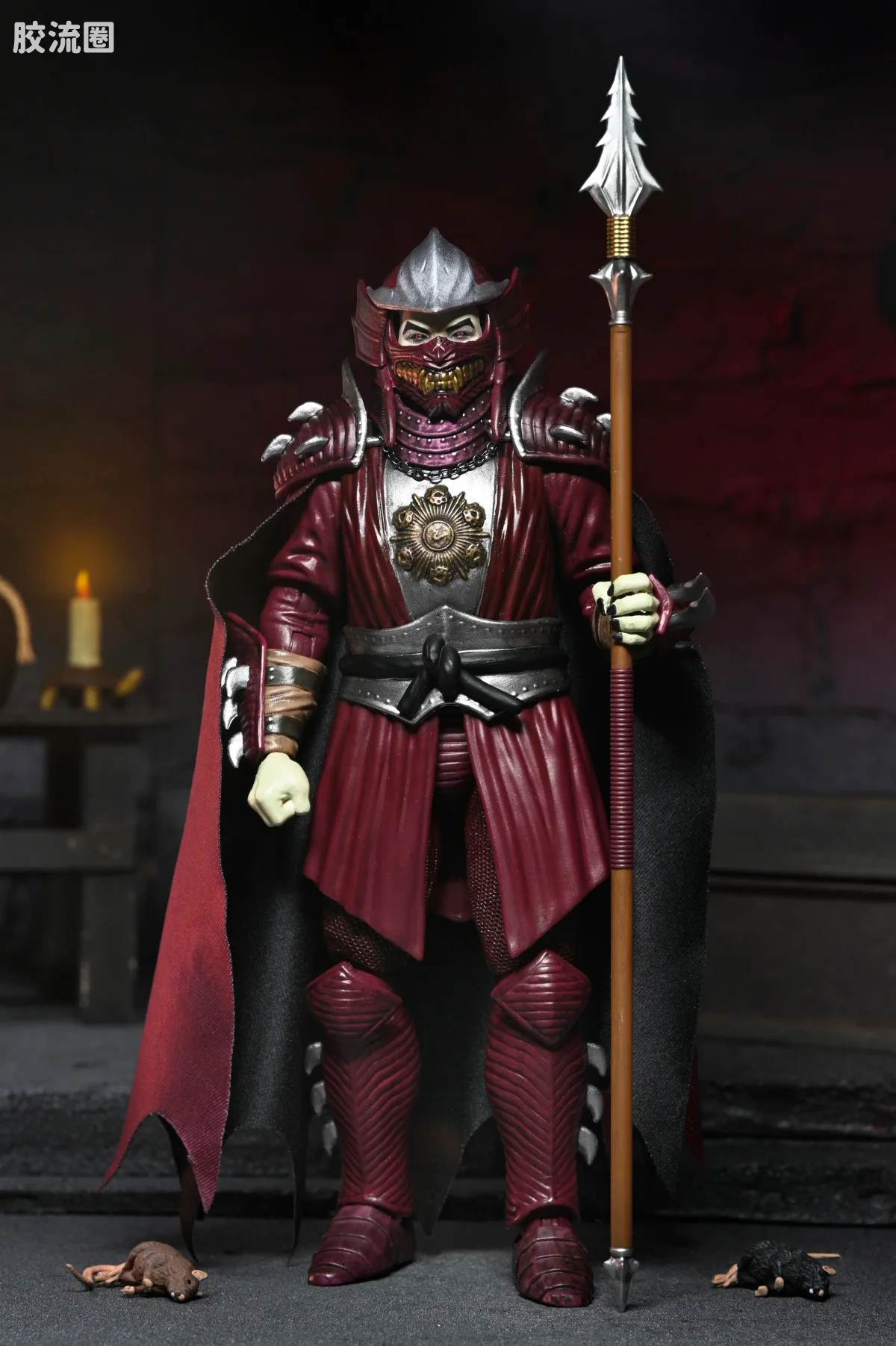 NECA 7寸可动人形系列 环球怪物 X 忍者神龟系列 德古拉 施莱德 - 图片