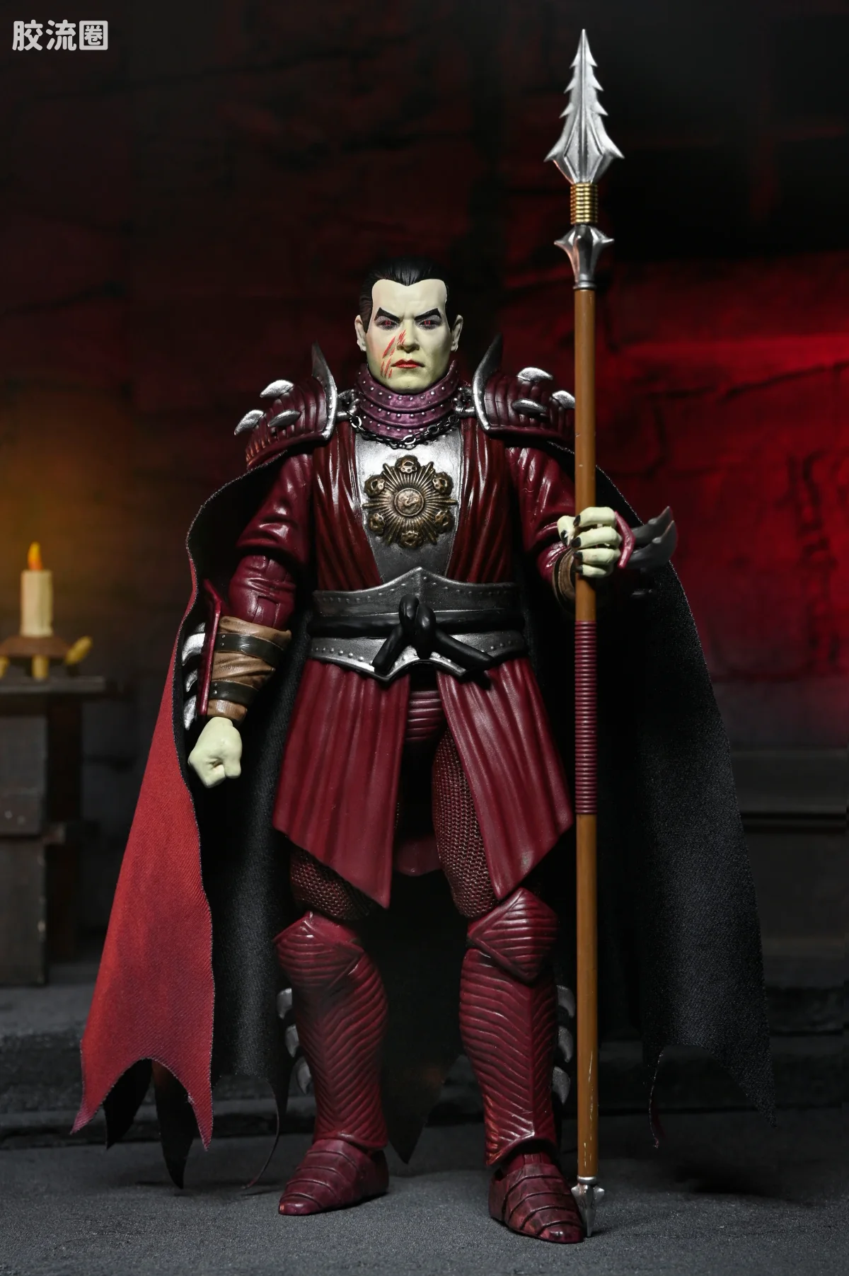 NECA 7寸可动人形系列 环球怪物 X 忍者神龟系列 德古拉 施莱德 - 图片