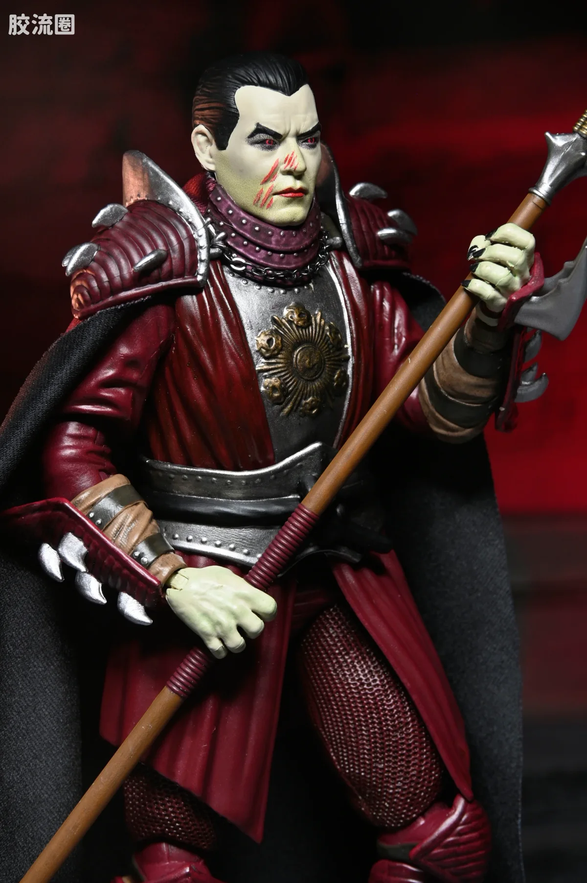 NECA 7寸可动人形系列 环球怪物 X 忍者神龟系列 德古拉 施莱德 - 图片
