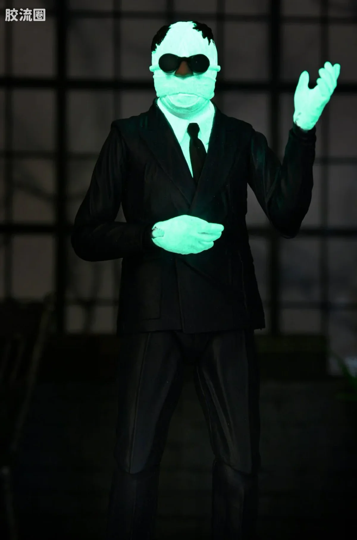 NECA 7寸可动人形系列 环球怪物 终极版系列 夜光复古款 隐形人 - 图片