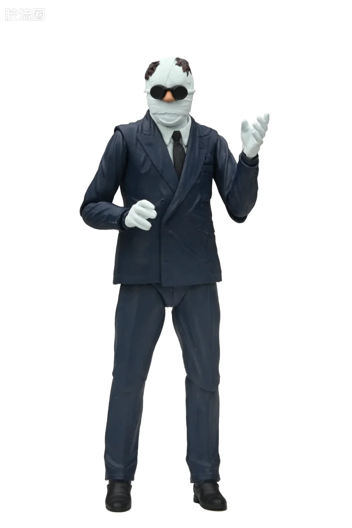 NECA 7寸可动人形系列 环球怪物 终极版系列 夜光复古款 隐形人 - 图片