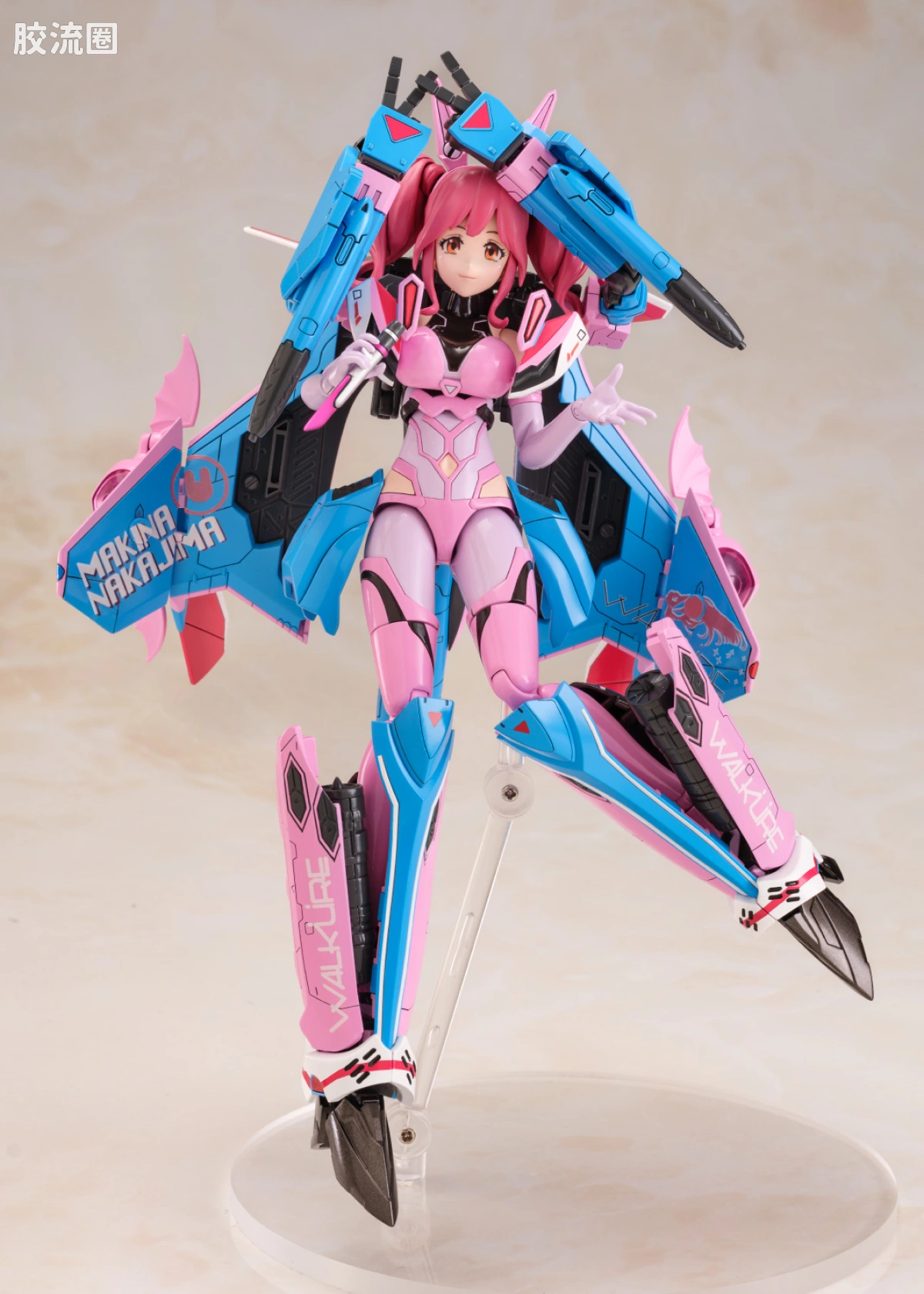 青岛社动漫题材拼装模型 ACKF V.F.G系列 VF-31A 玛基娜·中岛 - 图片