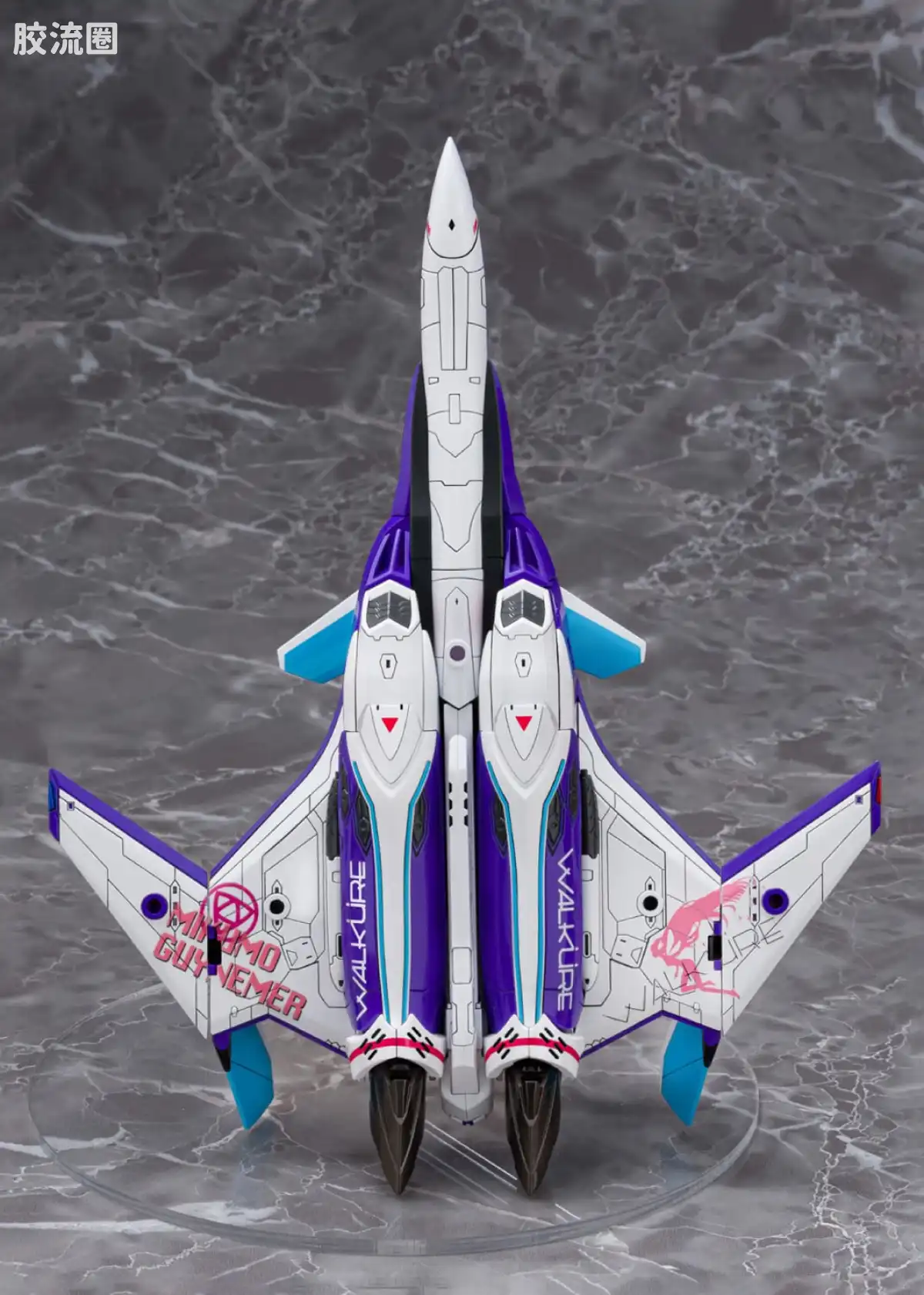 青岛社动漫题材拼装模型 ACKF V.F.G系列 VF-31J 美云·金努梅尔 - 图片