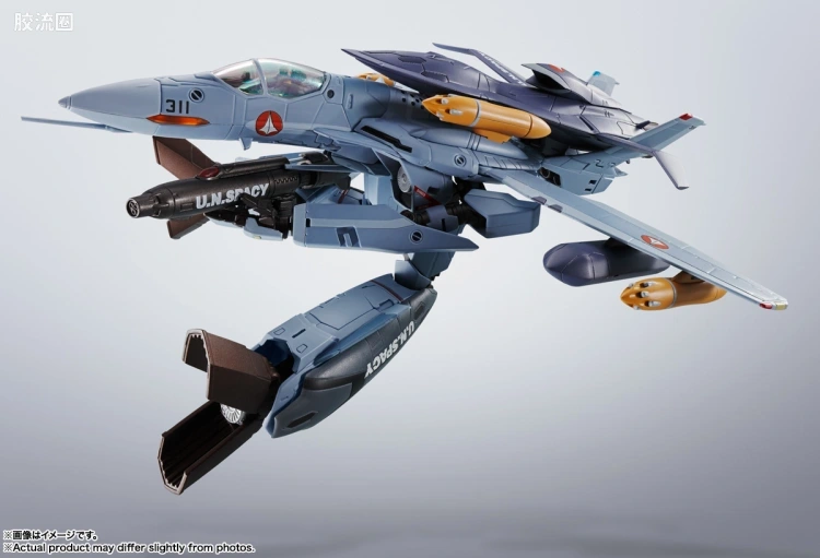 HI-METAL R 普通版 VF-0A 凤凰(工藤真机)+QF-2200D-B Ghost - 图片