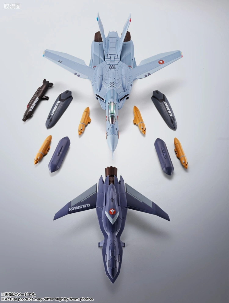 HI-METAL R 普通版 VF-0A 凤凰(工藤真机)+QF-2200D-B Ghost - 图片
