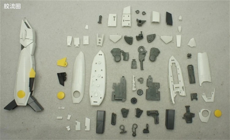 万代超时空要塞系列拼装模型 1比72 VF-1S Valkyrie 福克机 - 图片