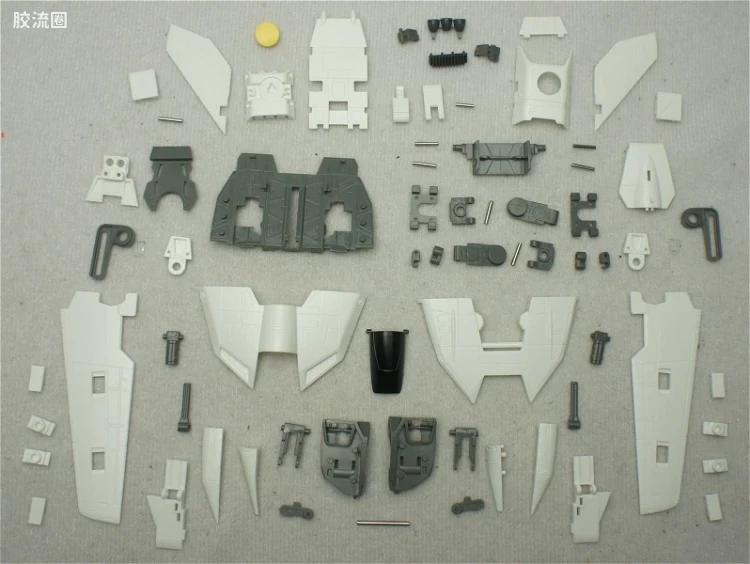 万代超时空要塞系列拼装模型 1比72 VF-1S Valkyrie 福克机 - 图片