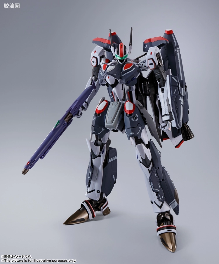DX超合金系列 普通版 VF-25F 超级弥赛亚女武神(早乙女阿尔特机) REVIVAL Ver. - 图片