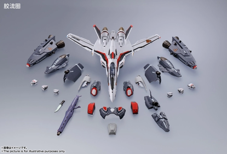 DX超合金系列 普通版 VF-25F 超级弥赛亚女武神(早乙女阿尔特机) REVIVAL Ver. - 图片