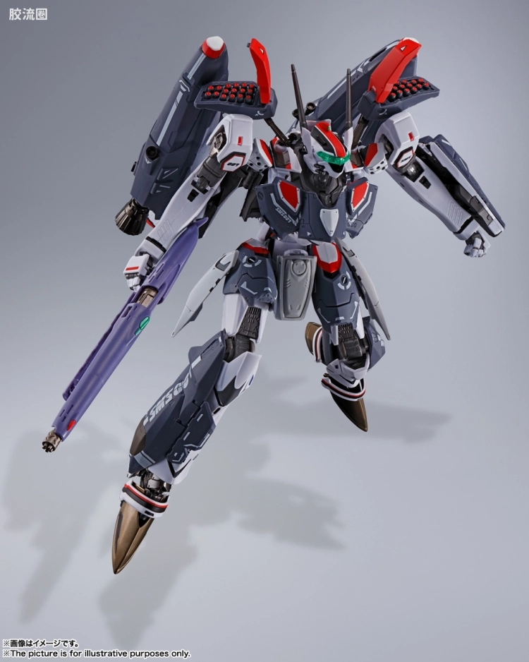 DX超合金系列 普通版 VF-25F 超级弥赛亚女武神(早乙女阿尔特机) REVIVAL Ver. - 图片