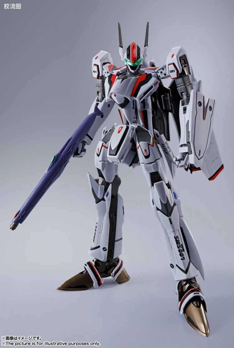 DX超合金系列 普通版 VF-25F 超级弥赛亚女武神(早乙女阿尔特机) REVIVAL Ver. - 图片