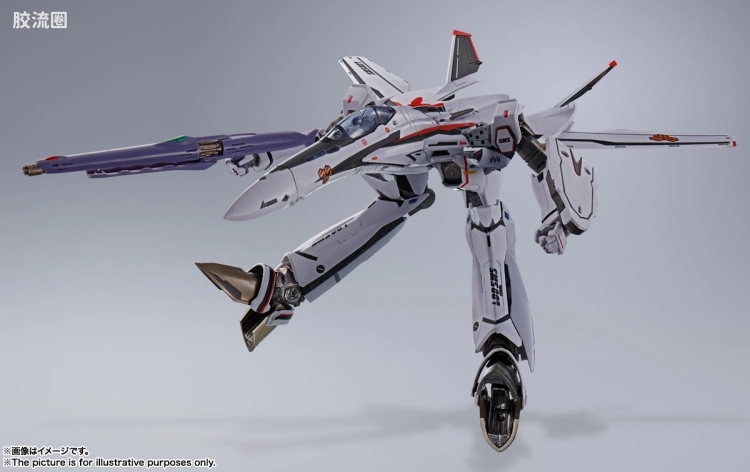 DX超合金系列 普通版 VF-25F 超级弥赛亚女武神(早乙女阿尔特机) REVIVAL Ver. - 图片