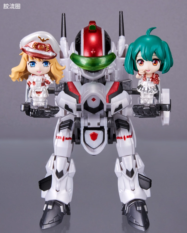 VF-25F 弥赛亚女武神(早乙女阿尔特机) with 雪莉露·诺姆&兰花·李 -金属配色版-