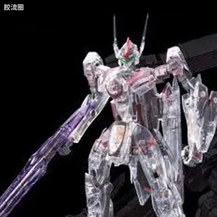 万代超时空要塞系列拼装模型 限定版 VF-25F 河森正治监修透明限定版