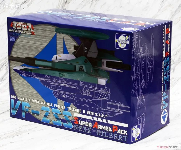 EVOLUTION-TOY机甲成品系列 可变系列 VF-2SS Valkyrie II with SAP Nexx Gilbert机