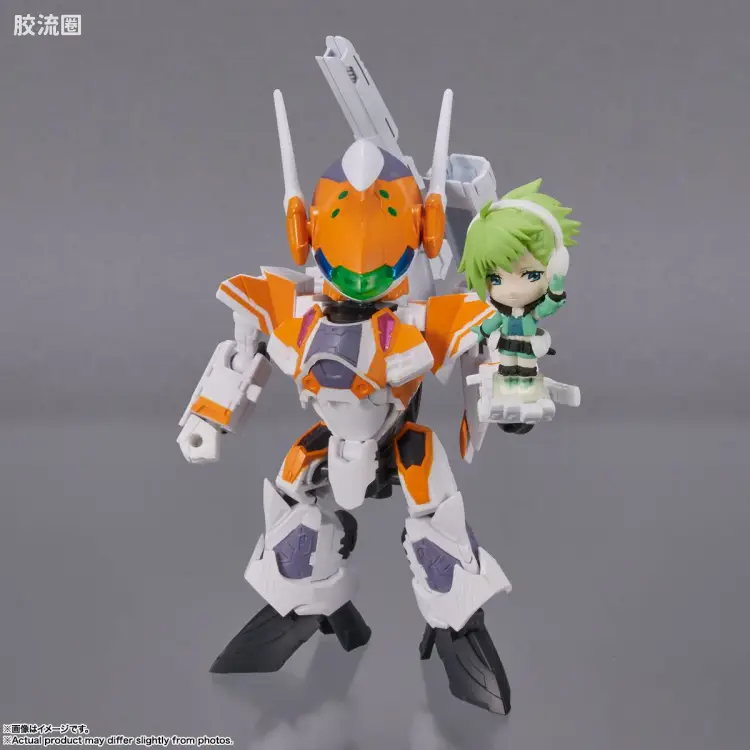 TINY SESSION 普通版 VF-31E 齐格飞(查克·马斯坦格机) with 蕾娜·普劳拉