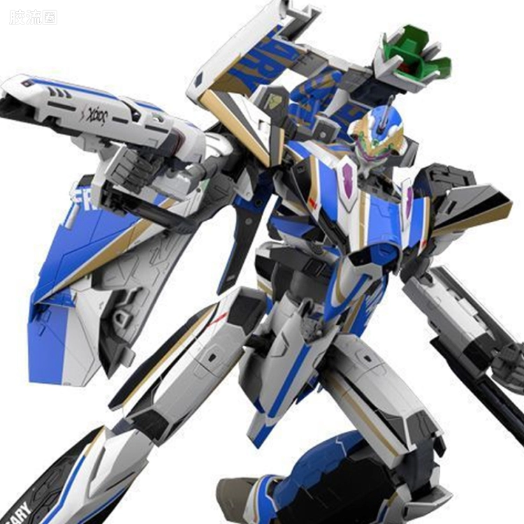 万代超时空要塞系列拼装模型 1比72 VF-31J 35周年涂装版